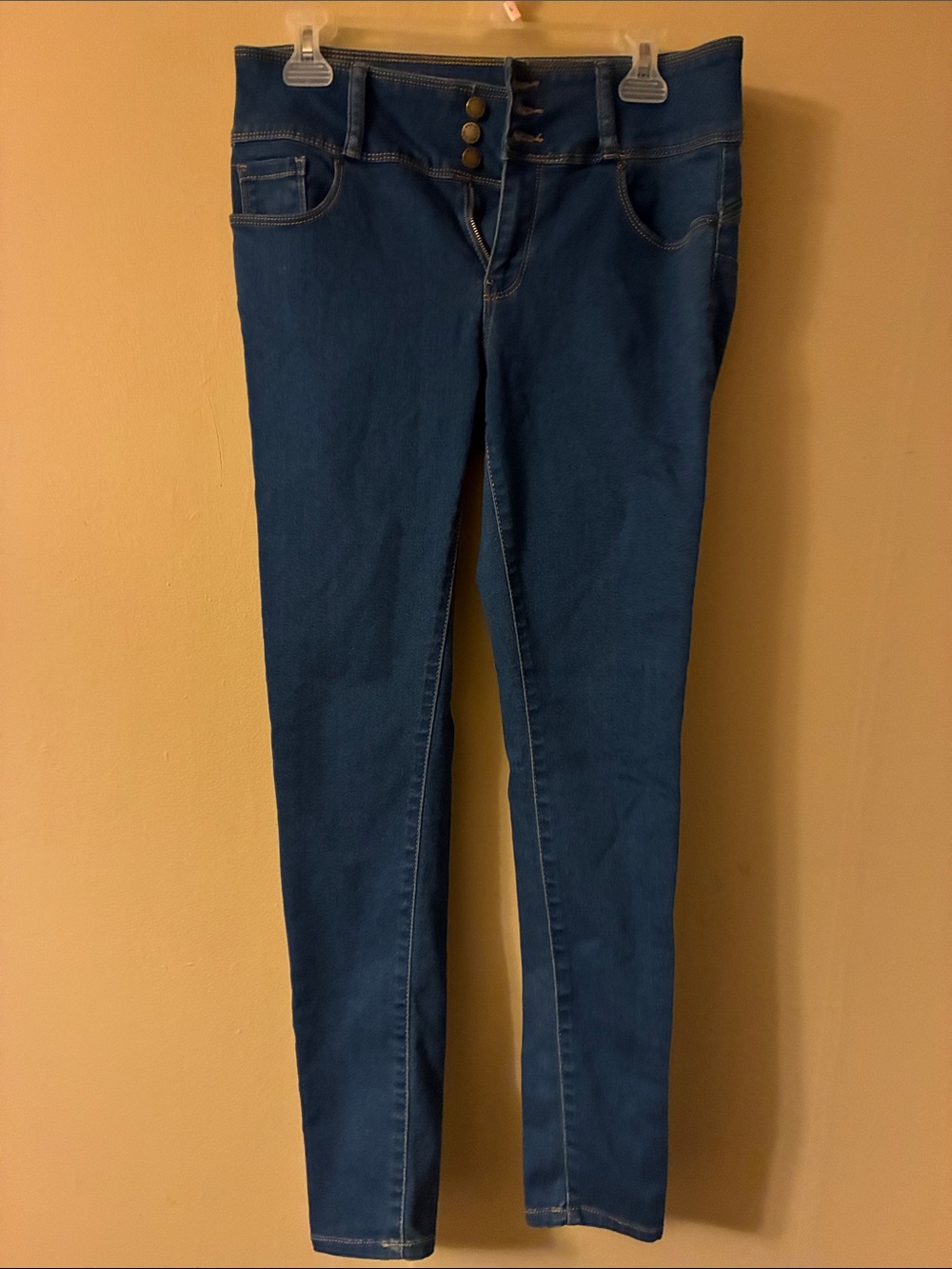 High-Rise Dark Blue Women’s Jeans